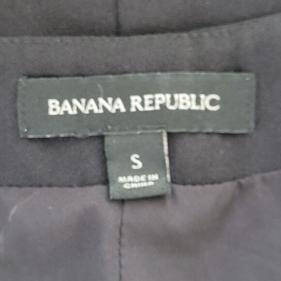 Banana Republic V-Neck Shift Dress Womens Size S Black Sleeveless - Picture 6 of 8